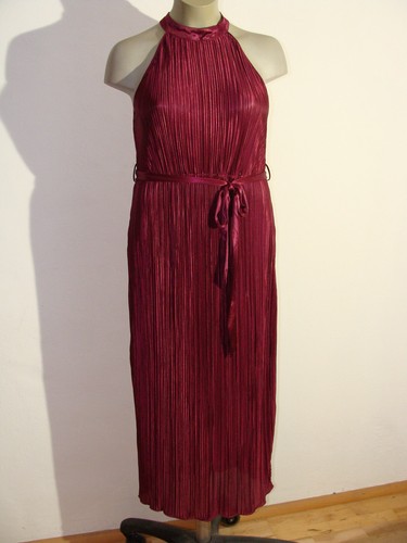 Edles satin glanz kleid - edles,