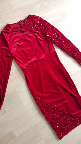 Shein abendkleid glitzer - shein,