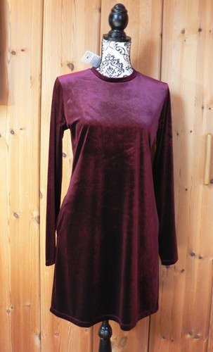 Neu uniqlo samt kleid 38 - samt-kleid, m/38