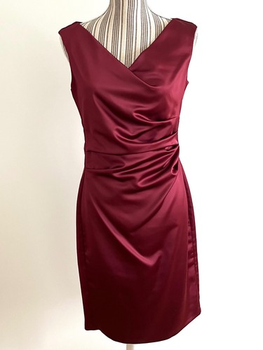 Vera mont elegantes satinkleid - vera,