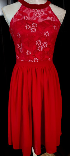 Damen cocktail kleid - kleid, gr.